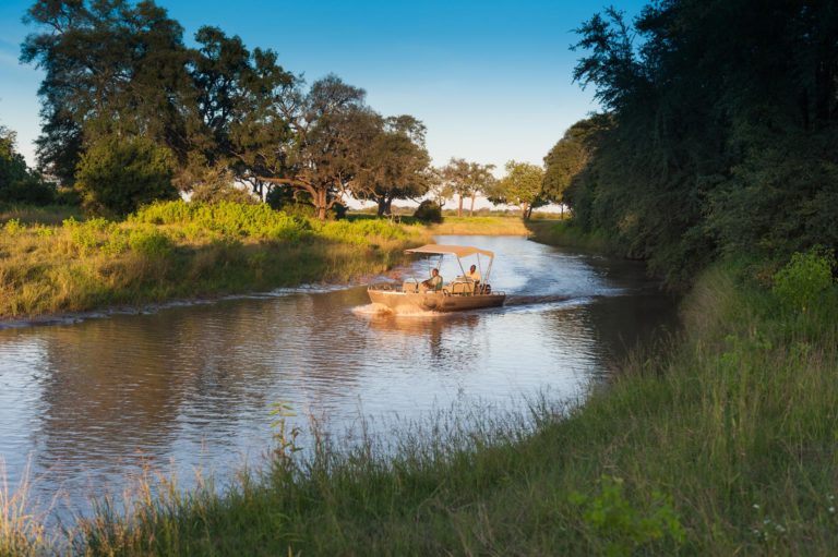 Zambia, South Luangwa, exploring up the Mwamba channel during the rains, Emerald Season
© David Rogers